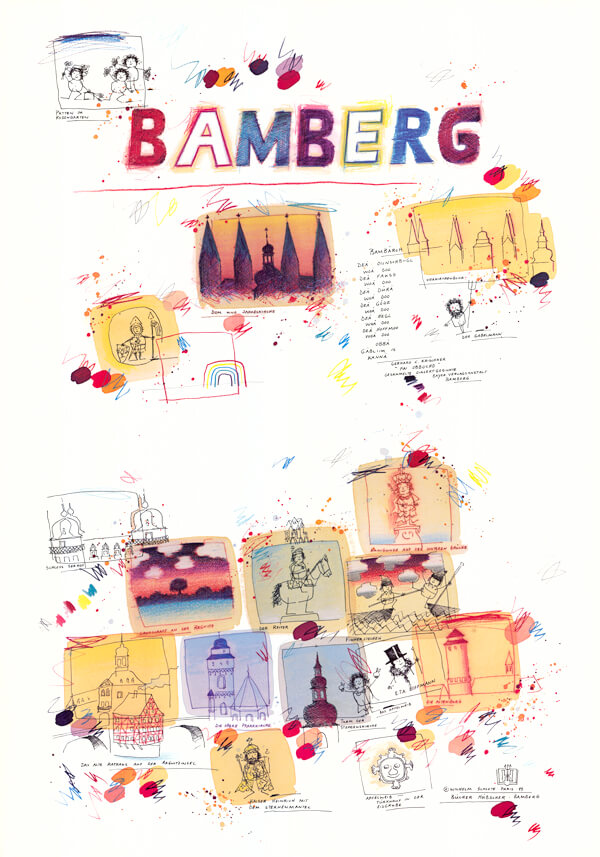 Kunstdruck Bamberg